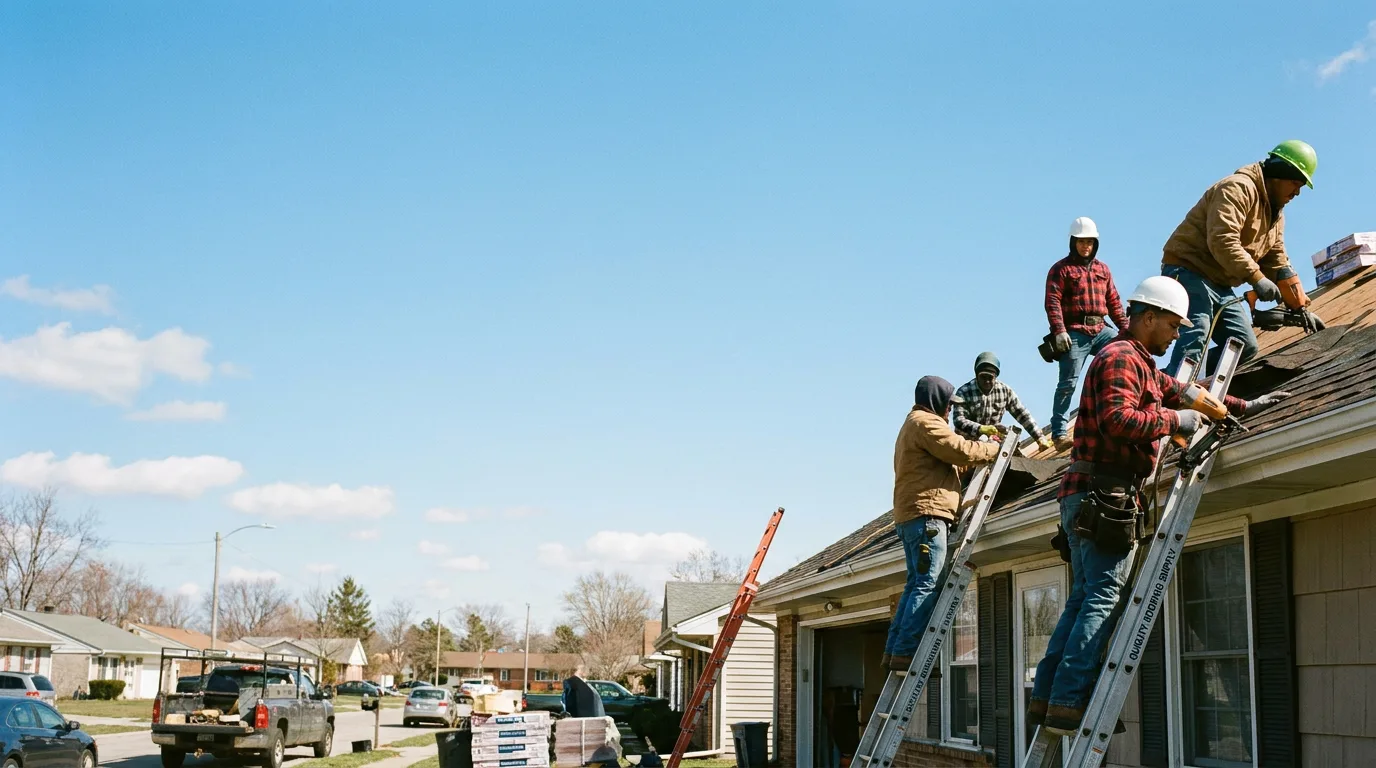 Roofing in Lyon Station, PA near me